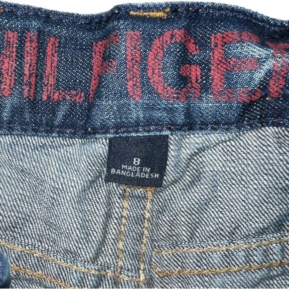 Tommy Hilfiger Dark Rinse Jeans Boys Size 8 - Picture 3 of 5